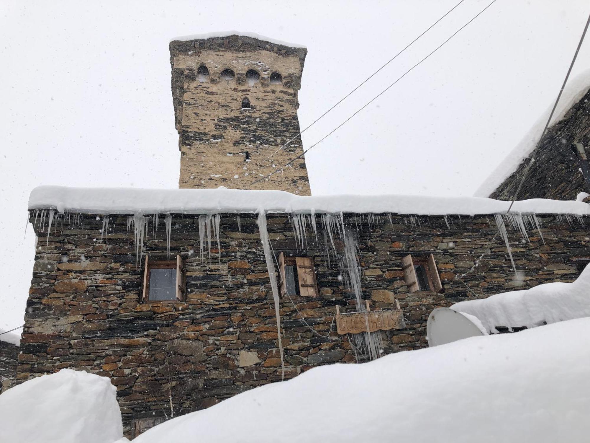 Old House Otel Ushguli Dış mekan fotoğraf