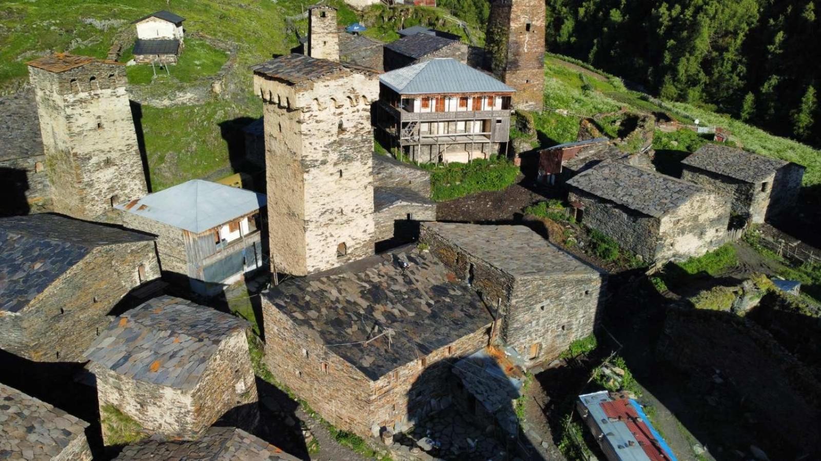 Old House Otel Ushguli Dış mekan fotoğraf