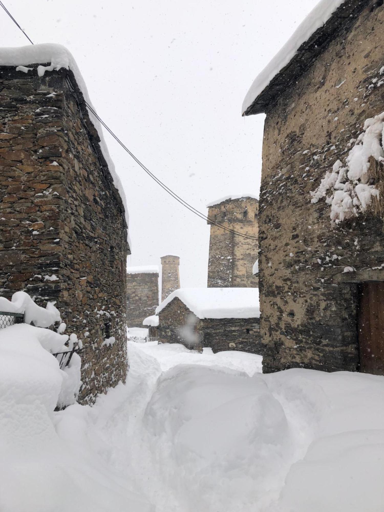 Old House Otel Ushguli Dış mekan fotoğraf