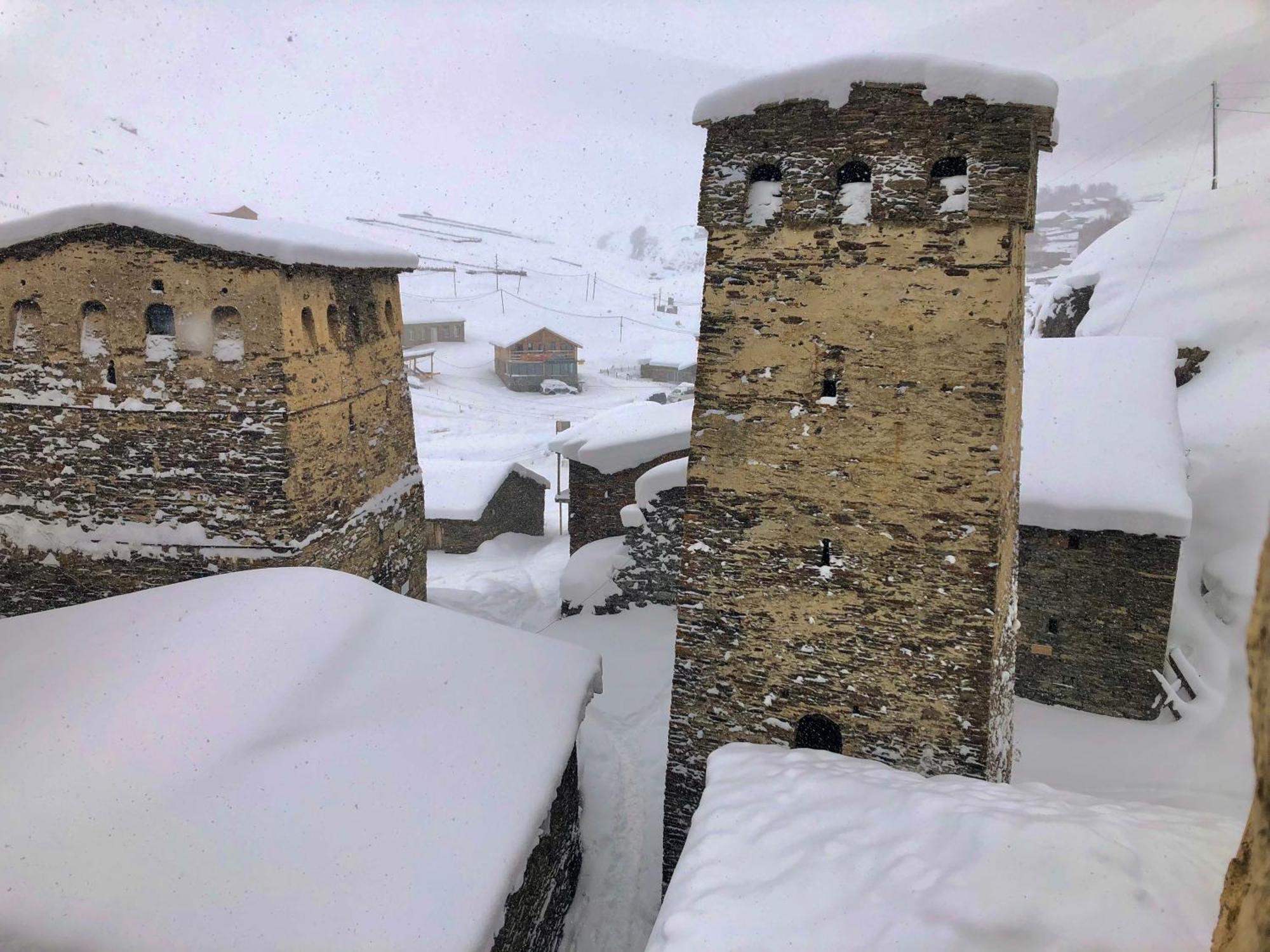 Old House Otel Ushguli Dış mekan fotoğraf